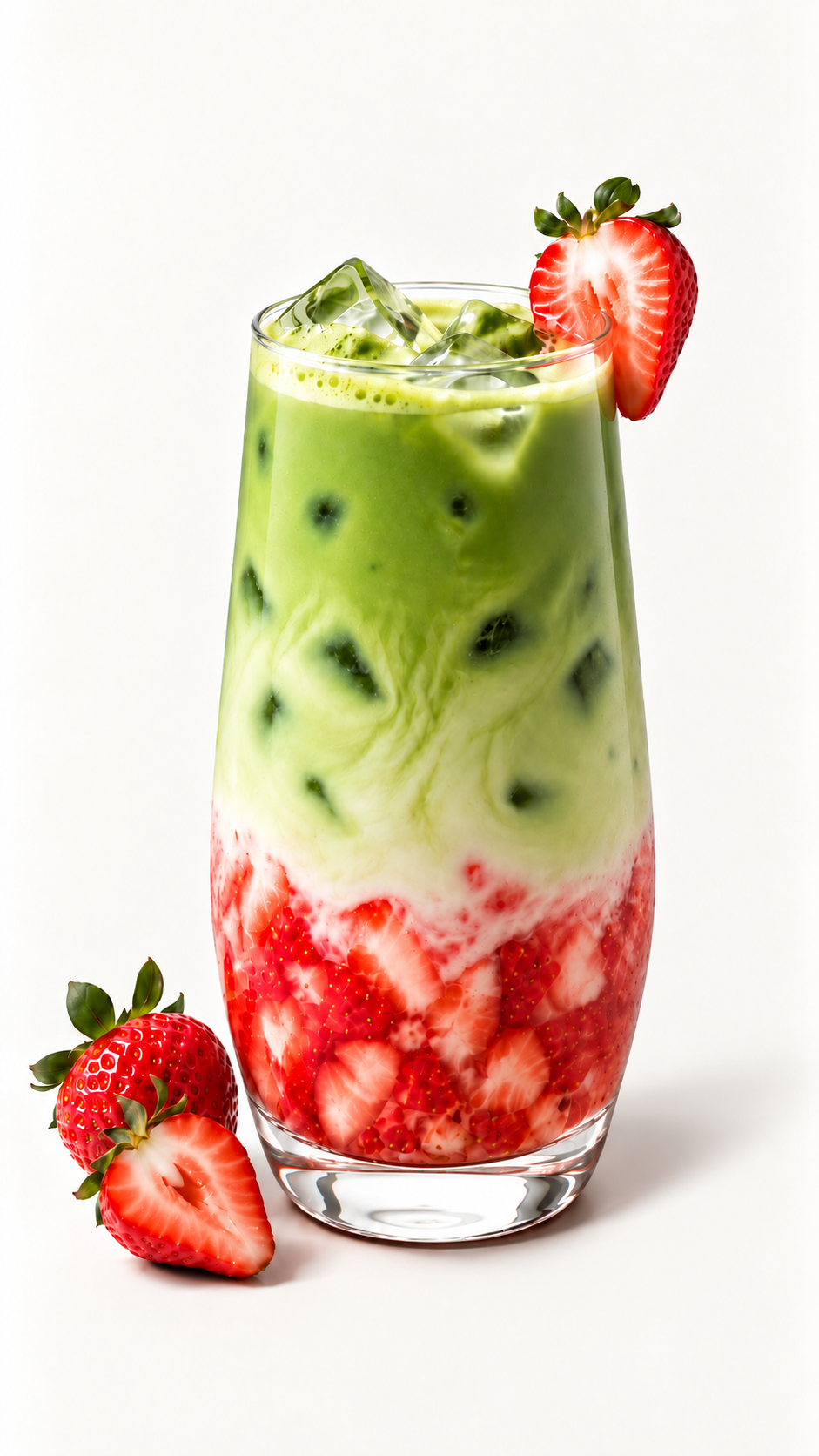 Strawberry Matcha Latte